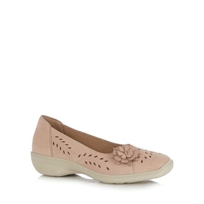 Hotter Taupe 'Mexico' slip-on shoes